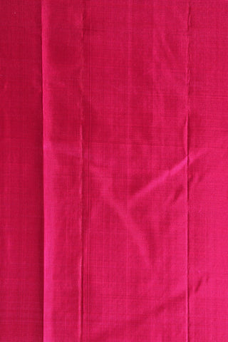 Tree Motif Checked Multicolor Kanchipuram Silk Saree