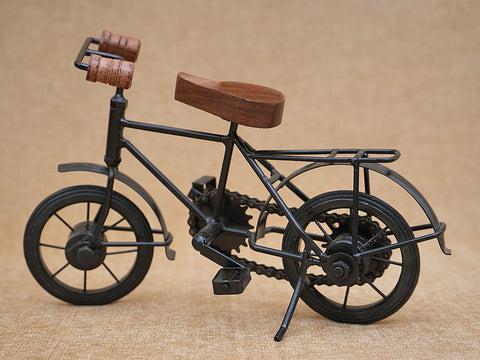 Brown And Black Metal Handicraft Cycle