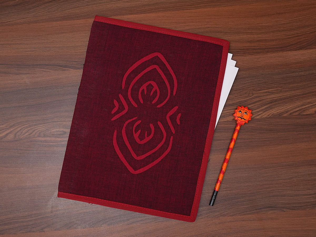 Handicraft Burgundy File Folder