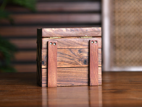 Fancy Design Wooden Jewel Storage Box