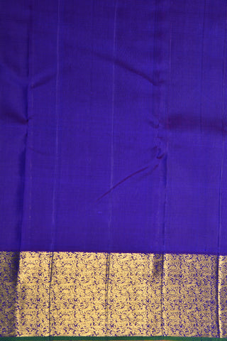 Vanasingaram Design Border With Buttis Cream Color Kanchipuram Silk Saree