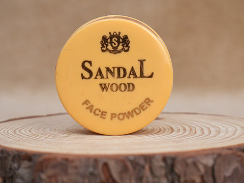 Set of 2 Sandal Wood Face Powder