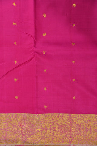 Star Butta Rani Pink Kanchipuram Silk Saree