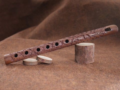 Handicraft Wooden Musical Mouth Flute