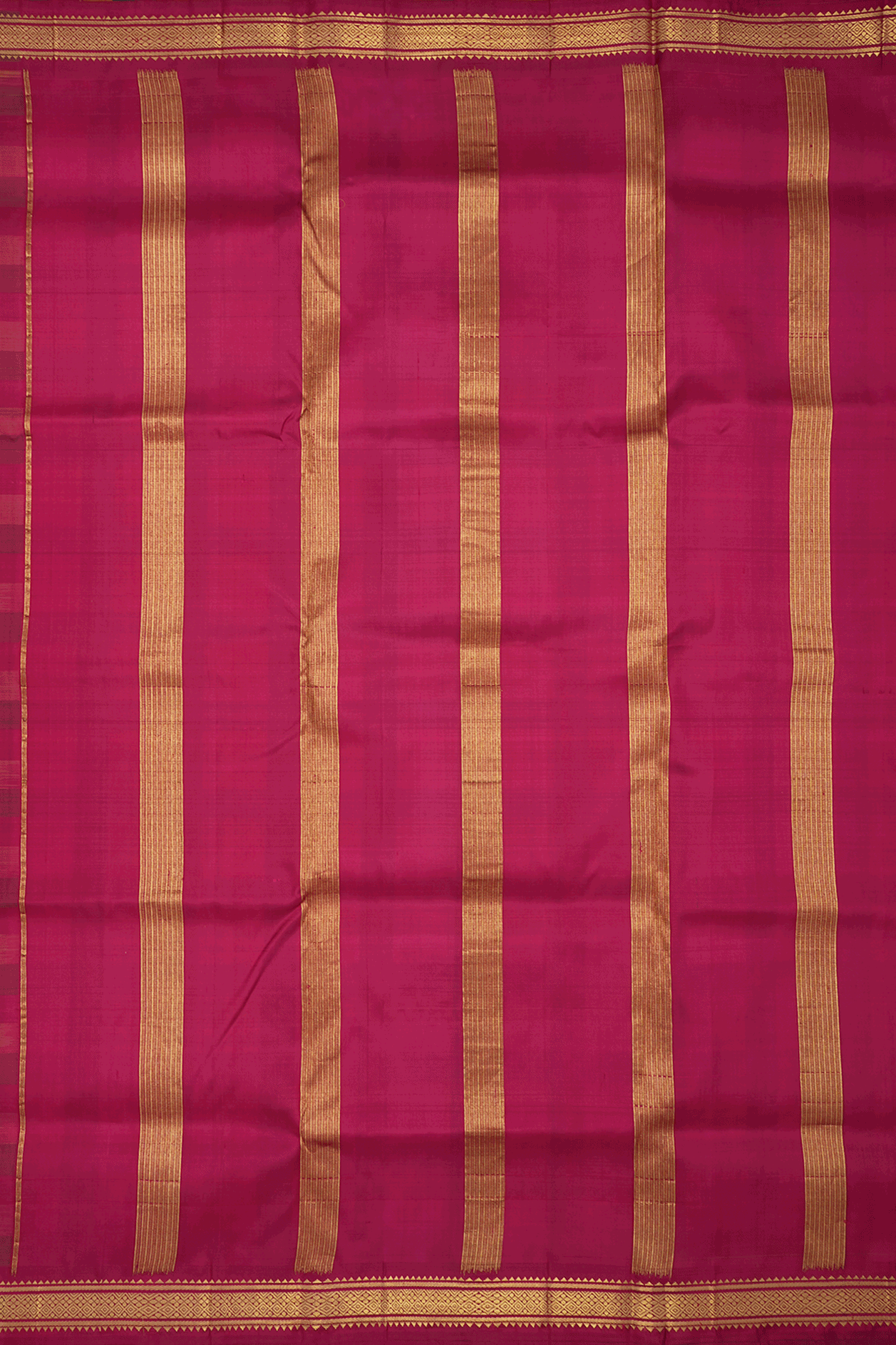 Royal Blue Nine Yards Kanchipuram Silk Saree