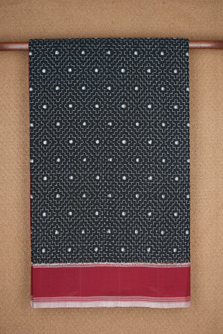 Pure cotton pochampally ikkat design double colors saree –  www.vannamayil.com