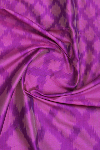 Allover Design Purple Pochampally Silk Dupatta