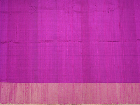 Bavanchi Border Plain Purple Pink Raw Silk Salwar Material