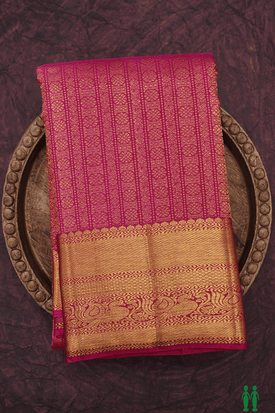 Hot Pink Soft Kanjivaram Silk Saree With Zari Brocade Kanjivaram Silk Saree  for Woman Sarees by TST - Etsy