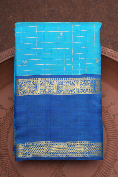 Desirable Rama Banarasi Silk Saree With Assemblage Blouse Piece –  LajreeDesigner