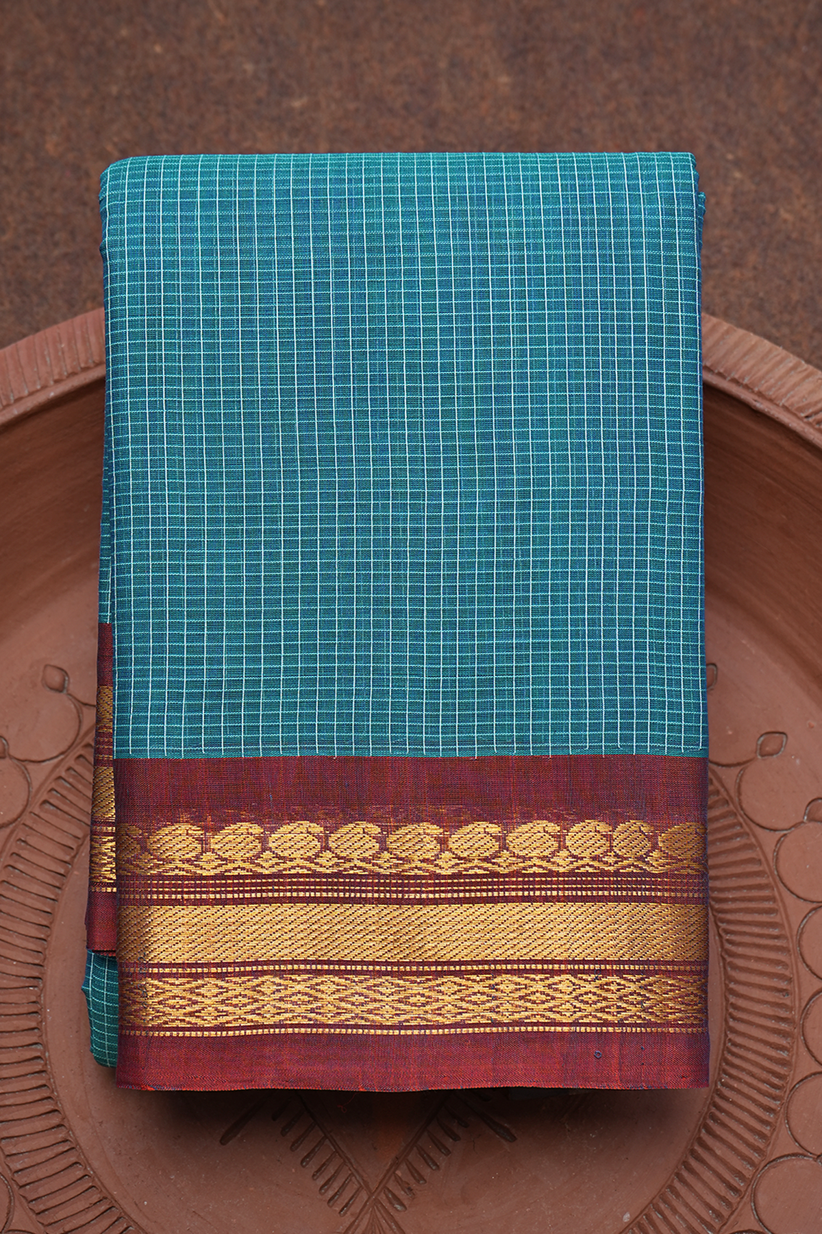 Gadwal Sarees-cotton sarees -silk Border-Zari Border