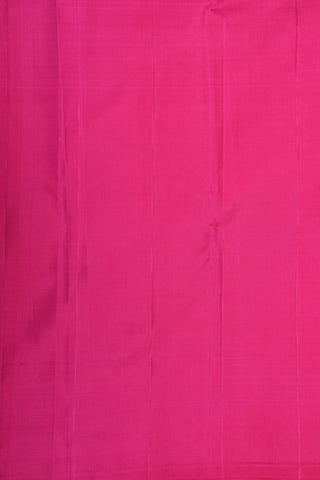 Floral Zari Butta Watermelon Pink Kanchipuram Silk Saree