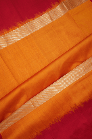 Floral Hand Painted Egg White Kanchipuram Silk Saree