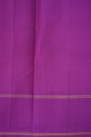 Ganga Jamuna Border Plain Beige Kanchipuram Silk Saree