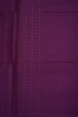 Chamki Work Grape Purple Jute Saree