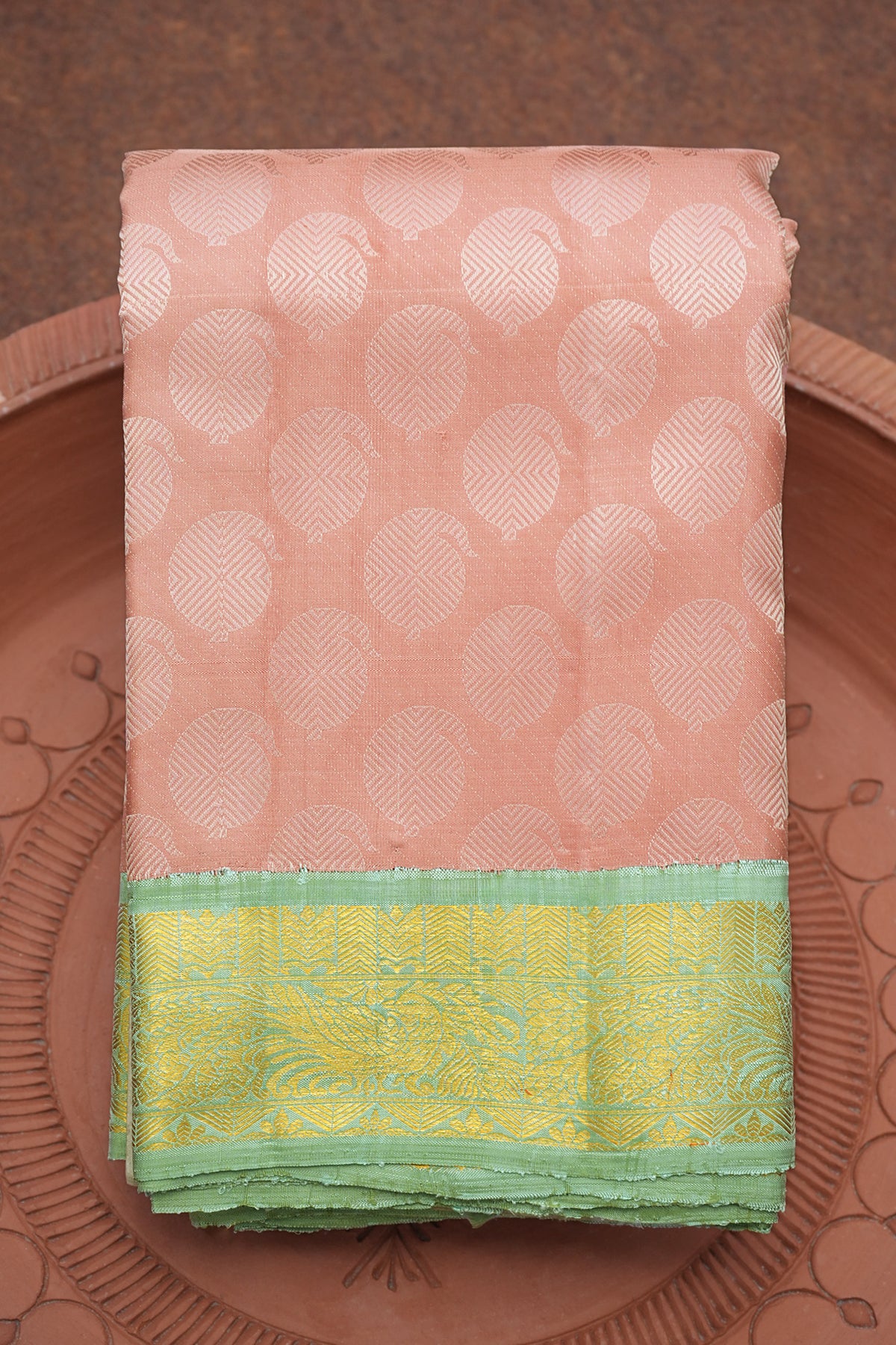 SHS8329 Kanchipuram Pure Handloom Silk Sari - Sri Haridev Silks