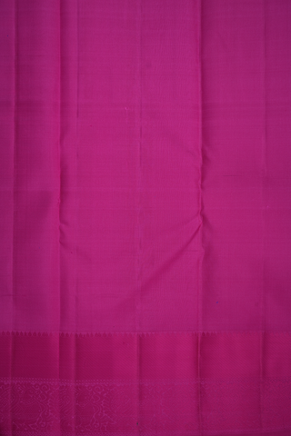 Peacock Motifs Purple Kanchipuram Silk Saree