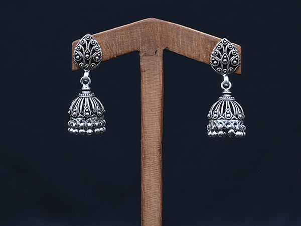 Small Dangle and Drop Earrings Gift Set Tiny South Indian Jhumki —  Discovered