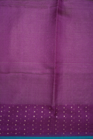 Stripes Design Grape Purple Jute Saree