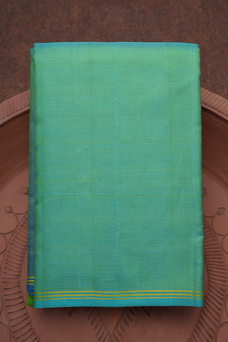 Traditional Big Border Green Kanchipuram Silk Saree