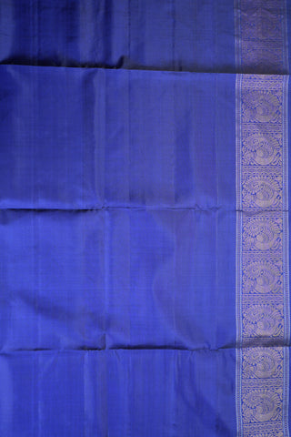 Traditional Big Zari Border Purple Rose Soft Silk Saree