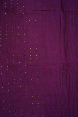 Chamki Work Grape Purple Jute Saree