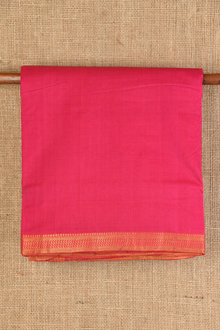 Dark Pink Mangalagiri Cotton Saree